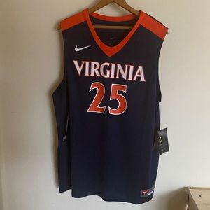 NWT Nike UVA #25 Basketball Jersey Men’s L